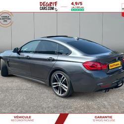 BMW Serie 4 420d Gran Coup&eacute; M Sport BVA8 F36 LCI + CARPLAY + TETE HAUTE + HAYON ELEC + CUIR + ATTELAGE Betton