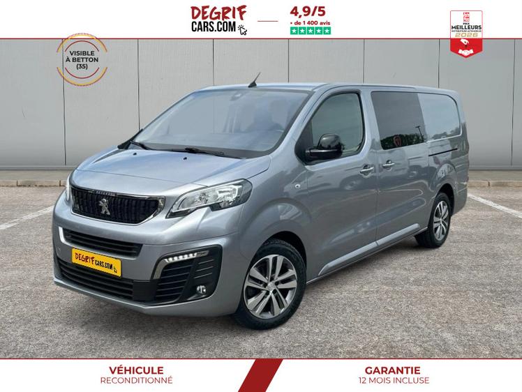 Peugeot Expert XL CABINE APPROFONDIE REPLIABLE 2.0 BlueHDi EAT8 180CH 5 PLACES + ATTELAGE + HABILLAGE BOIS Betton