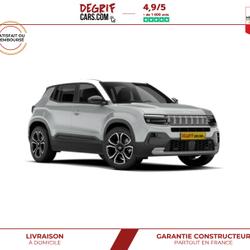 Jeep Avenger 1.2 Turbo T3 110 ch e-Hybrid BVR6 Summit Betton