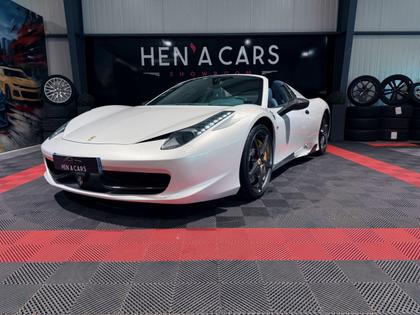 Ferrari 458 spider - 4.5 SpiderDCT - 242 990 €