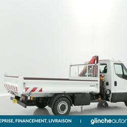 Iveco Daily 35S14H 3750 2.3 136ch Benne Alu JPM + Grue PK 2900 &Eacute;commoy