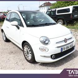Fiat 500 II 1.2 8V 69 Lounge Pano radars CarPlay Strasbourg