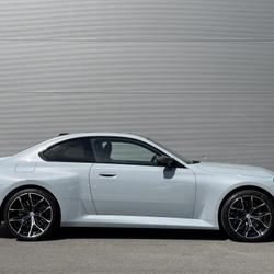 BMW M2 coupe G87 Comp&eacute;tition 3.0 460 Ch Dkg / Fran&ccedil;aise 2Nd Main Suivi Bmw Gris Brooklyn Pornichet