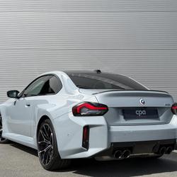 BMW M2 coupe G87 Comp&eacute;tition 3.0 460 Ch Dkg / Fran&ccedil;aise 2Nd Main Suivi Bmw Gris Brooklyn Pornichet