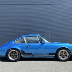 Porsche 911 Coupe 3.0 SC COUPE 180 CH BVM5 TOIT OUVRANT MINERVA BLUE / DOSSIER COMPLET CG COLLECTION Pornichet