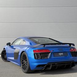 Audi R8 coupe V10 PLUS 5.2 FSI 610 CH STRONIC QUATTRO / SUPERBE ETAT SUIVI COMPLET ECHAP QUICKSILVER Pornichet