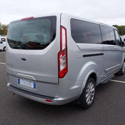 Ford Tourneo Custom 320 L2H1 2.0 EcoBlue 130 Titanium BVA / 9 PLACES / CUIR / TVA RECUPERABLE / 32417 HT Brest