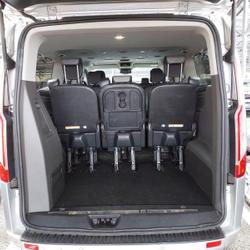 Ford Tourneo Custom 320 L2H1 2.0 EcoBlue 130ch Titanium BVA / 9 PLACES / CUIR / TVA RECUPERABLE / 32417 H Quimper
