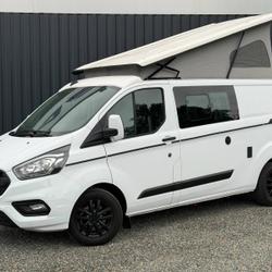 Ford A VAN AM&Eacute;NAG&Eacute; - 4 COUCHAGES - DOUCHE - WC + PACK HIVER ROUES+JANTES MICHELIN Estancarbon