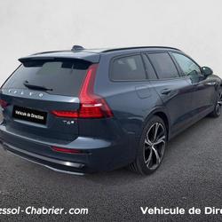 Volvo V60 V60 T6 AWD Hybride Rechargeable 253 ch + 145 ch Geartronic 8 Plus Style Dark Perpignan