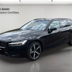 Volvo V60 V60 T6 AWD Hybride Rechargeable 253 ch + 145 ch Geartronic 8 Plus Style Dark V&eacute;nissieux