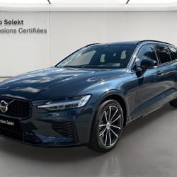 Volvo V60 V60 T6 AWD Hybride Rechargeable 253 ch + 145 ch Geartronic 8 Plus Style Dark V&eacute;nissieux