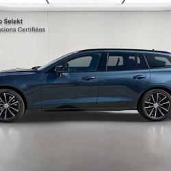Volvo V60 V60 T6 AWD Hybride Rechargeable 253 ch + 145 ch Geartronic 8 Plus Style Dark V&eacute;nissieux