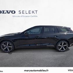 Volvo V60 V60 T6 Hybride Rechargeable 253 ch + 145 ch AWD Geartronic 8 Plus Style Dark Bi&eacute;ville-Beuville