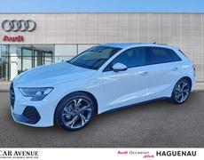 Audi A3 Sportback - 1.5 TFSI e 204ch PHEV S line S tronic 6 - 46 900 €