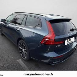 Volvo V60 T6 AWD Hybride Rechargeable 253 ch + 145 ch Geartronic 8 Plus Style Dark occasion - Deauville - photo 2/15