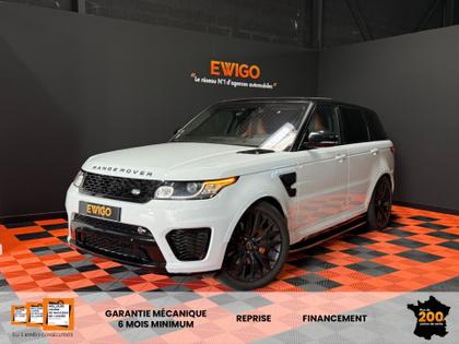Land Rover Range Rover Sport - SVR 5.0 550 CH 4WD BVA / SIÈGES CHAUFFANTS AV & AR / MERIDIAN / TOIT OUVRANT / PACK CARBONE - 46 990 €