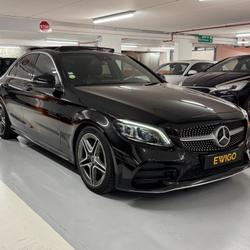 Mercedes Classe C 2.0 200 D 150 CH AMG LINE 9G-TRONIC BVA / TOIT OUVRANT / CARPLAY / SI&Egrave;GES CHAUFFANTS Quimper