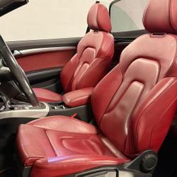 Audi A5 CABRIOLET 2.0 TFSI 230CH S-LINE QUATTRO S-TRONIC - ENTRETIEN AUDI - INT. FULL CUIR - 2NDE MAIN Pornichet