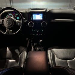 Jeep Wrangler 3.6 V6 285Ch SAHARA AWD BVA - FEUX LONGUE PORT&Eacute;E - CAM RECUL - GPS - BLUETOOTH - XENON - INT. CUIR Mons-en-Bar&oelig;ul