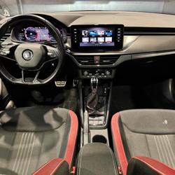 Skoda Kamiq MONTE CARLO 1.0 TSI EVO 110CH - DSG7 - APPLE CARPLAY - ENTRETIEN SKODA - DEMARRAGE SANS CL&eacute; Mons-en-Bar&oelig;ul