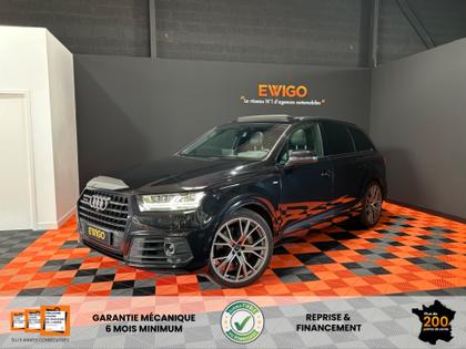Audi Q7 - 3.0 50 TDI 286 CH S-LINE QUATTRO TIPTRONIC / SUIVI CONSTRUCTEUR / CAMÉRA 360 / TOIT OUVRANT / BOSE - 47 990 €