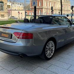 Audi A5 CABRIOLET 3.2 FSI 265 AMBITION LUXE MULTITRONIC BVA SIEGES CHAUFFANT HISTORIQUE COMPLET Le Havre
