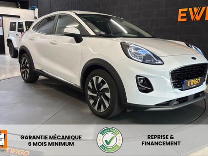 Ford Puma - 1.0 ECOBOOST 125CH HYBRID MHEV TITANIUM START-STOP - Bioéthanol - CARPLAY - 15 775 €