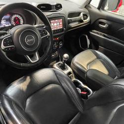 Jeep Renegade 1.4 T 140 LIMITED 4X2 - Sellerie cuir - Jantes Alu - R&eacute;gulateur Auray