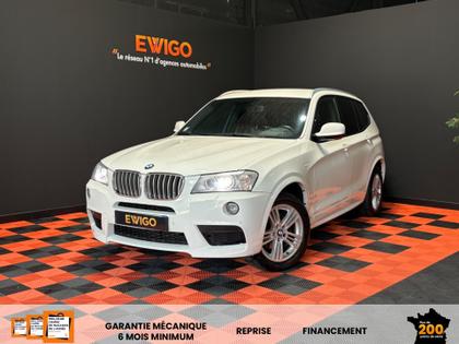 BMW X3 - 3.0 D 258 CH M-SPORT XDRIVE BVA / RADARS AV & ARR - 11 980 €