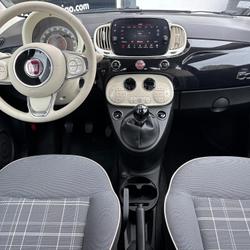 Fiat 500 II 1.2 8v 69ch Eco Pack Lounge 109g Urrugne