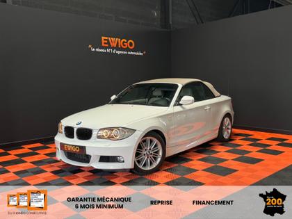 BMW Serie 1 cabriolet - CABRIOLET 118D 143 CH M SPORT DESIGN / SIEGES CHAUFFANTS / RADARS ARRIERES - 10 980 €