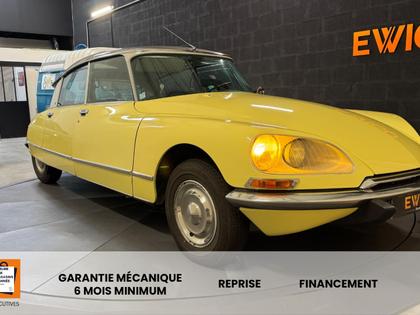 DS Autres DS - DS21 PALLAS INJECTION ÉLECTRONIQUE (1972) - BOITE DE VITESSE SEMI AUTOMATIQUE - JAUNE CITROËN - 25 990 €