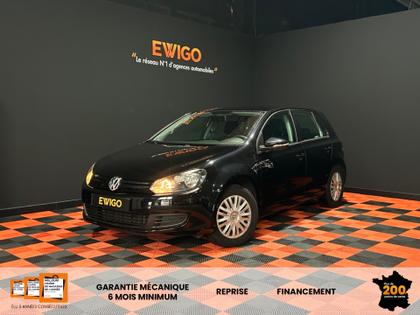 Volkswagen Golf 6 - 1.6 TDI 105 BLUEMOTION CONFORT LINE / COURROIE OK / BLUETOOTH - 7 980 €