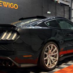 Ford Mustang GT 421 Ch V8 - SIEGES CHAUFFANT / VENTILES - CAMERA DE RECUL - CAISSON BASSE - CALANDRE RTR occasion - Auray - photo 2/30