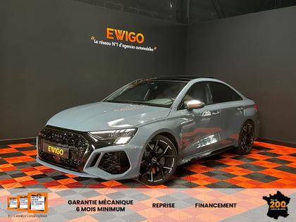 Audi RS3 - BERLINE 2.5 TFSI 400 QUATTRO S-TRONIC / B&O / TOIT OUVRANT / PACK RS ROUGE / - 64 980 €