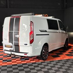 Ford Tourneo Custom FOURGON CABINE APPROFONDIE 2.0 ECOBLUE 185 CH L1H1 SPORT / COURROIE OK / ATTELAGE / CAMERA / CARPLAY occasion - Quimper - photo 2/38