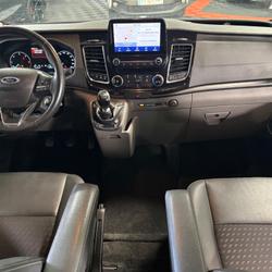 Ford Tourneo Custom FOURGON CABINE APPROFONDIE 2.0 ECOBLUE 185 CH L1H1 SPORT / COURROIE OK / ATTELAGE / CAMERA / CARPLAY occasion - Quimper - photo 3/38