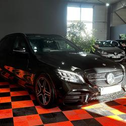 Mercedes Classe C BREAK 220 D AMG 194 CH NIGHT EDITION 9G-TRONIC / CAMERA AR / RADARS AV & AR / SIEGES CHAUFFANTS occasion - Quimper - photo 3/45