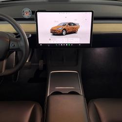 Tesla Model Y Propulsion 275ch 60Kwh - 1&Egrave;RE MAIN - ATTELAGE - PROTECTION TOIT PANORAMIQUE occasion - Grisolles - photo 3/50