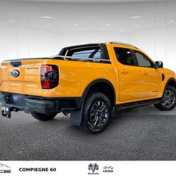 Ford Ranger DOUBLE CABINE 2.0 ECOBLUE 205 CH S&S BVA10 e-4WD WILDTRAK CAMERA 360&deg; Saint-Quentin