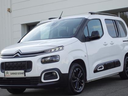 Citroen Berlingo - TAILLE M 130 SHINE + CAMERA AR / 1ÈRE MAIN / GARANTIE 12 MOIS - 21 990 €