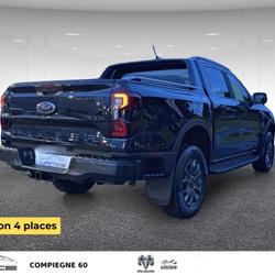 Ford Ranger DOUBLE CABINE 2.0 ECOBLUE 205 CH S&S BVA10 e-4WD WILDTRAK CAMERA 360&deg; Jaux