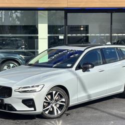 Volvo V60 Micro hybride essence B4 197 ch DCT7 Ultra Style Dark occasion - Saint-Ouen-l'Aum&ocirc;ne - photo 2/40